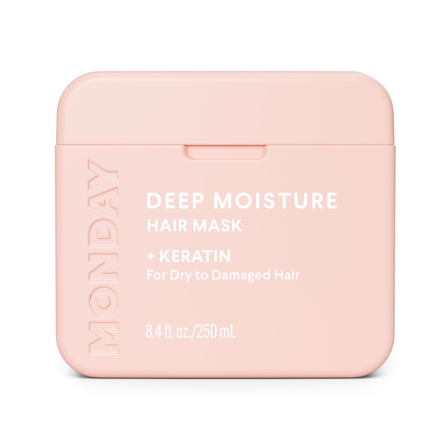 MONDAY HAIRCARE DEEP MOISTURE Hair Mask with Keratin, Argan Oil, Shea Butter & Coconut Oil for Dry to Damaged Hair 250 mL