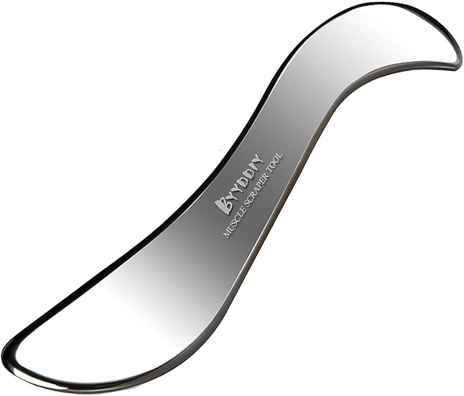BYYDDIY 304 Stainless Steel Gua Sha Muscle Scraper Tool,Scar Tissue Tool,Physical Therapy Tools,Muscle Scraping Tool,Guasha Massage Scraper,IASTM Tools,Skin Scraping Tool,Soft Tissue Massage Tool