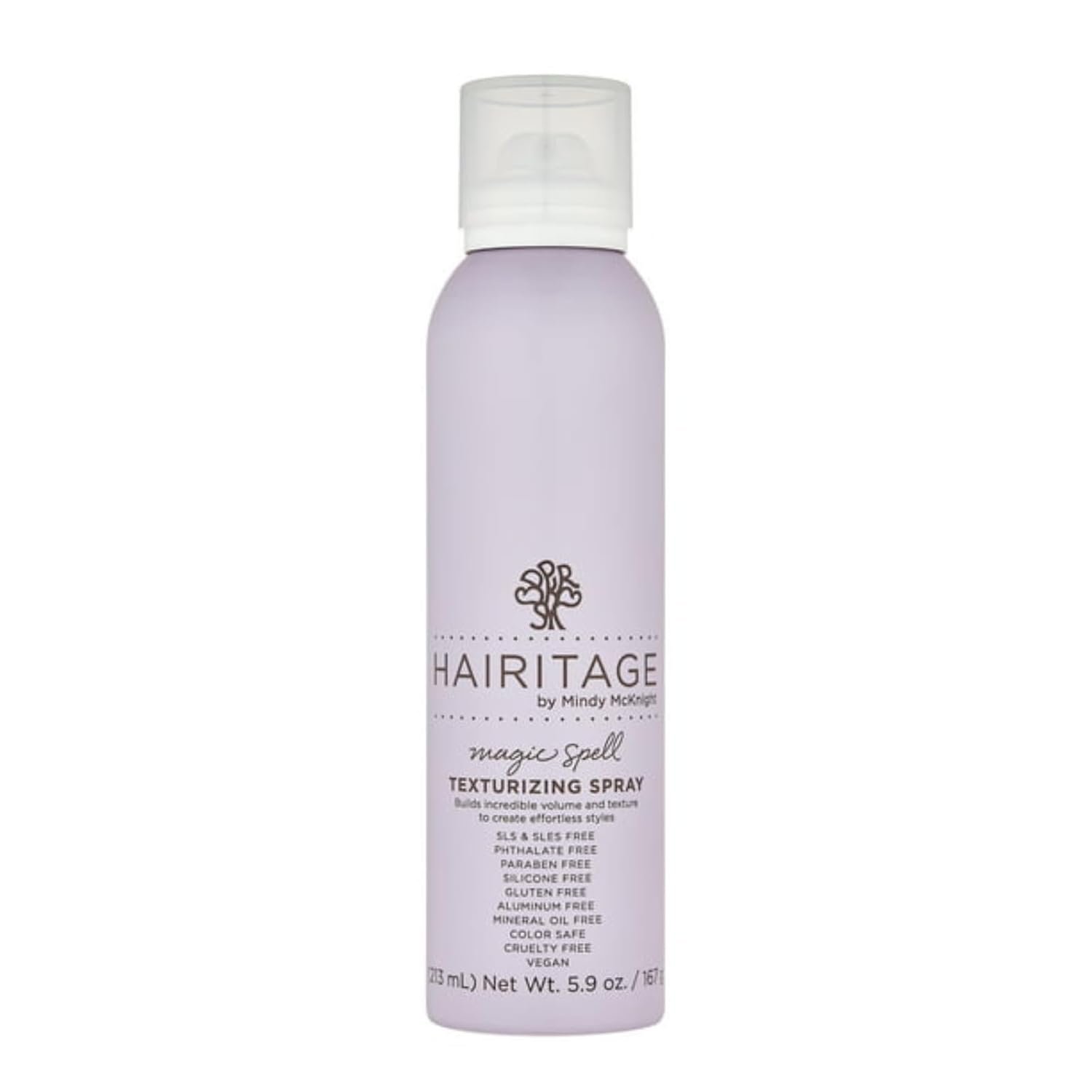 Hairitage Magic Spell Texturizing Spray – Volumizing Texture Spray Bottle for Women, Works with Straight, Wavy, Curly Hair, With Rice Protein + Sunflower Seed Oil – Enhances Styled Hair, 5.9 oz