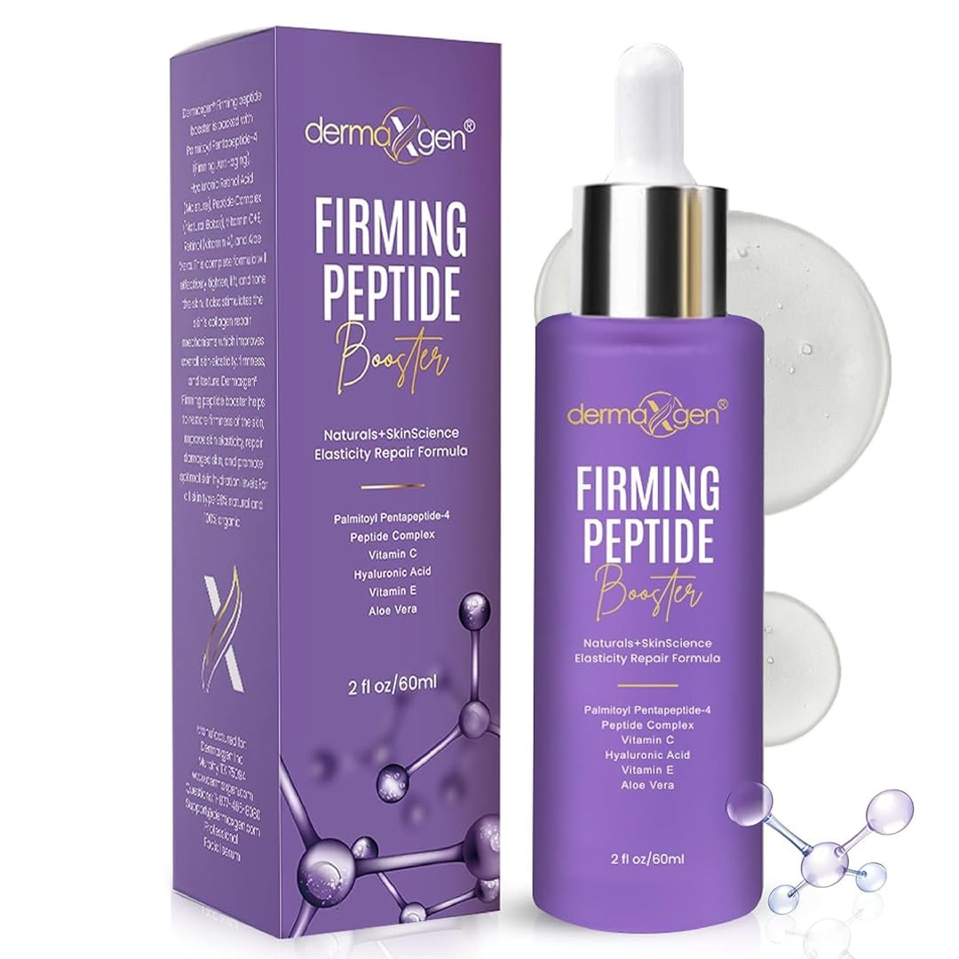 Peptide Complex Serum + MATRIXYL 3000 ORGANIC HYALURONIC – Powerful Triple Combination Serum Anti Aging & Wrinkles – Heals and Repairs Skin Set – 2 FL OZ