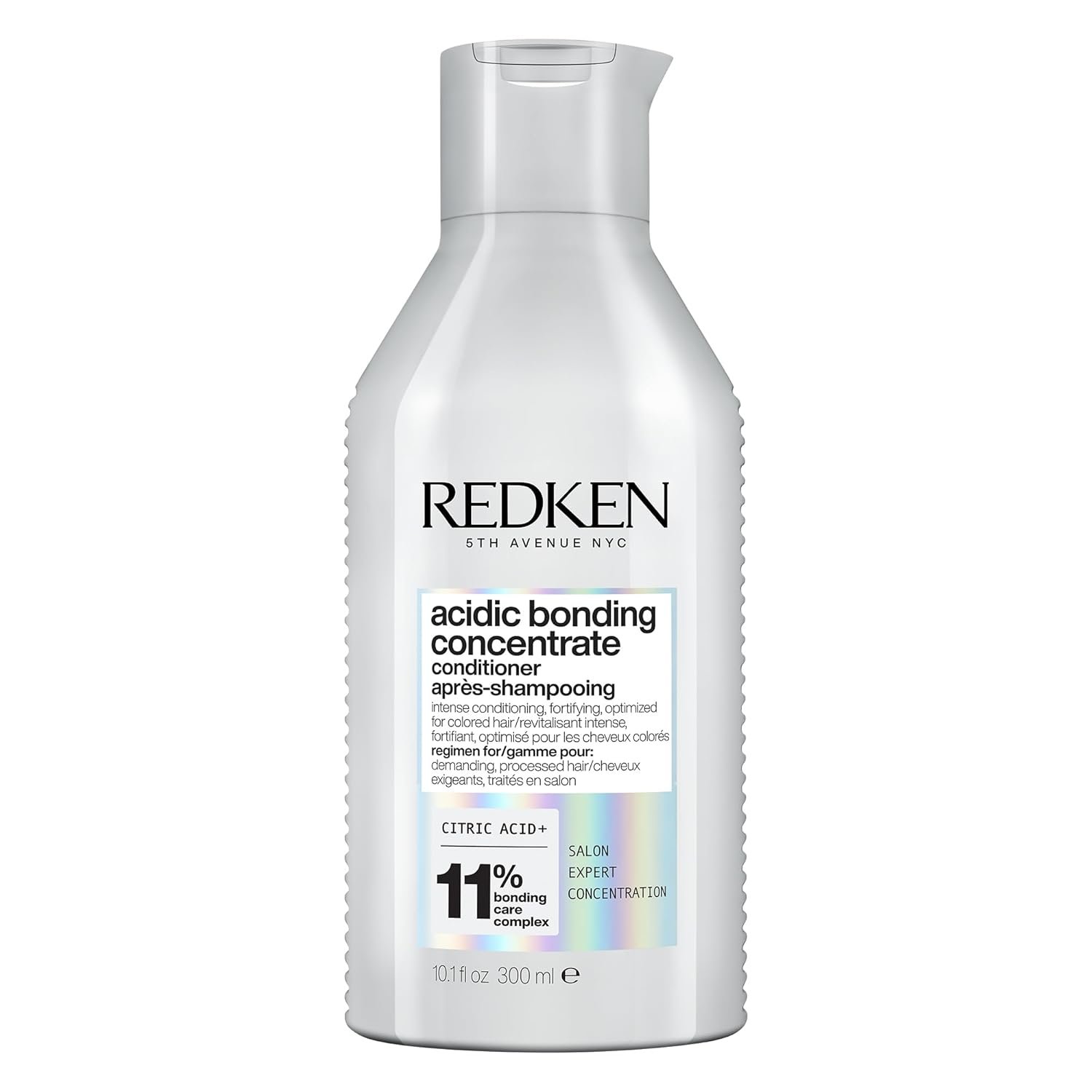 Redken Acidic Bonding Concentrate Conditioner For Damaged Hair Repair – Strengthens and Repairs Weak and Brittle Hair, Sulfate-Free, With Citric Acid