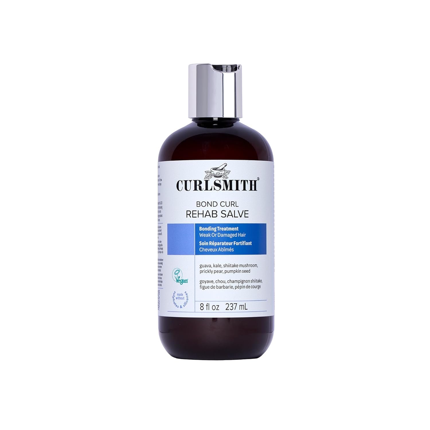 CURLSMITH Bond Curl Rehab Salve – Protein-Rich Treatment, Bond-Building Hair Treatment, For All Curl Types, Vegan & Cruelty Free
