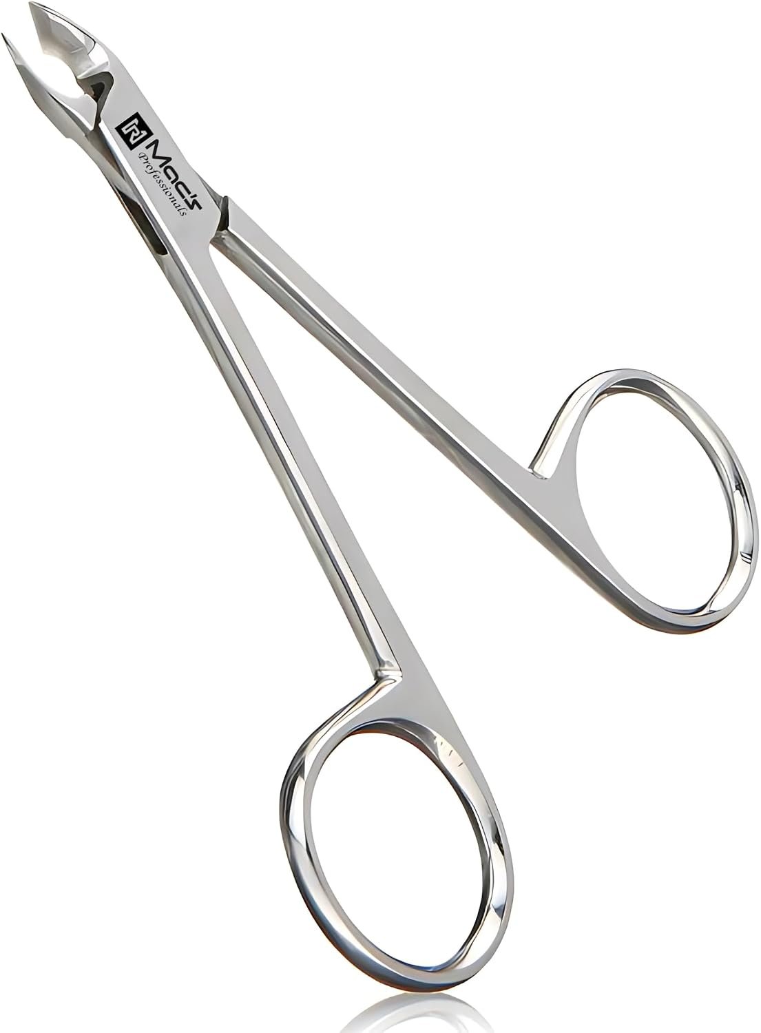 Cuticle Nipper – Surgical Stainless Steel, Precision Half-Jaw Blades, Ergonomic 4-Inch Cuticle Remover & Trimmer for Manicure & Pedicure