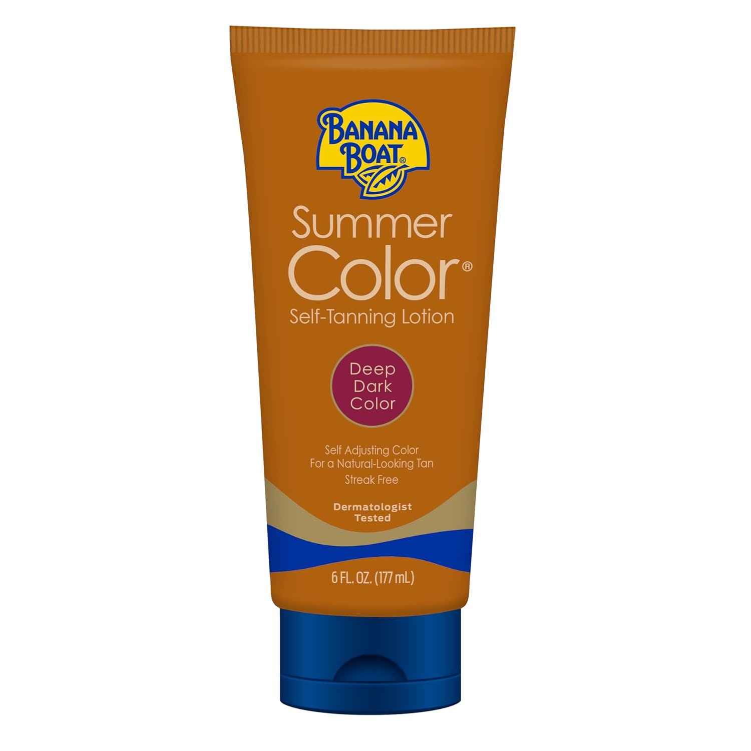 Banana Boat Summer Color Self Tanning Lotion, Dark Self Tanner, 6 Fl Oz | DARK SELF TANNING LOTION