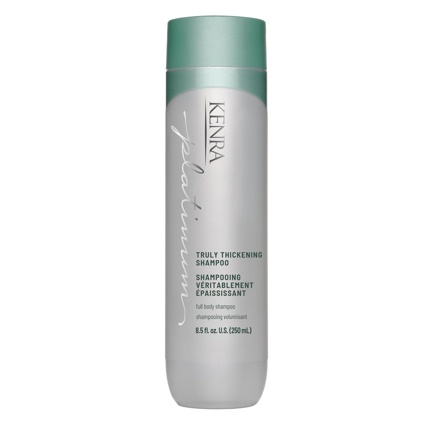 Kenra Platinum Truly Thickening Shampoo | Volumizing + Fuller-Looking Hair | Adds Body | Lightweight | for Fine & Thin Hair | Sulfate Free | Color Safe