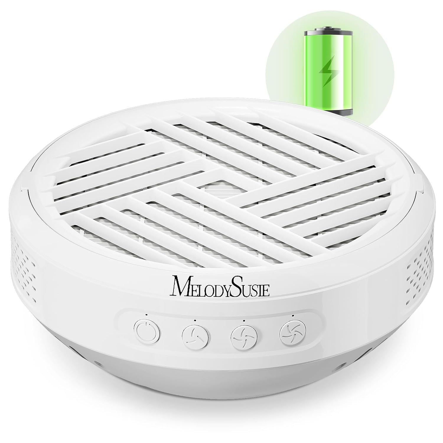 MelodySusie Advanced Cordless Naill Dust Collector, SProR 3500RPM Powerful Portable Nail Vacuum Fan with 3 Suction Modes,Reusable Filter & Low Noise for Mobile Nail Tech, DIY Nail Artist & Home Use