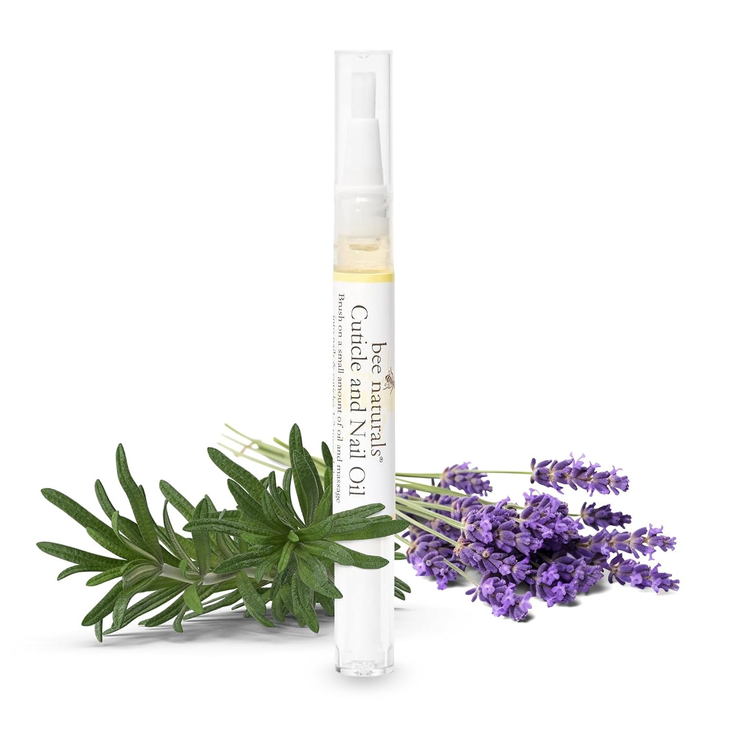 Bee Naturals Quick Fix Cuticle Oil Pen – Vitamin E Enriched Nail Revitalizer – Soothe & Repair with Lavender & Lemon Essence – Ideal for On-the-Go Nourishment Travel-Sized – Cruelty-free