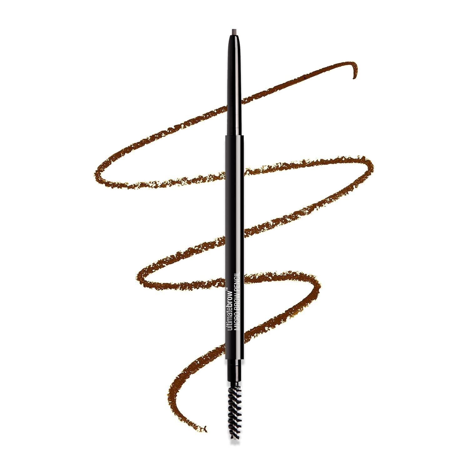wet n wild Ultimate Brow Micro Eyebrow Retractable Pencil, Brunette, Ultra Fine 1.5mm Tip, Draws Tiny Brow Hairs