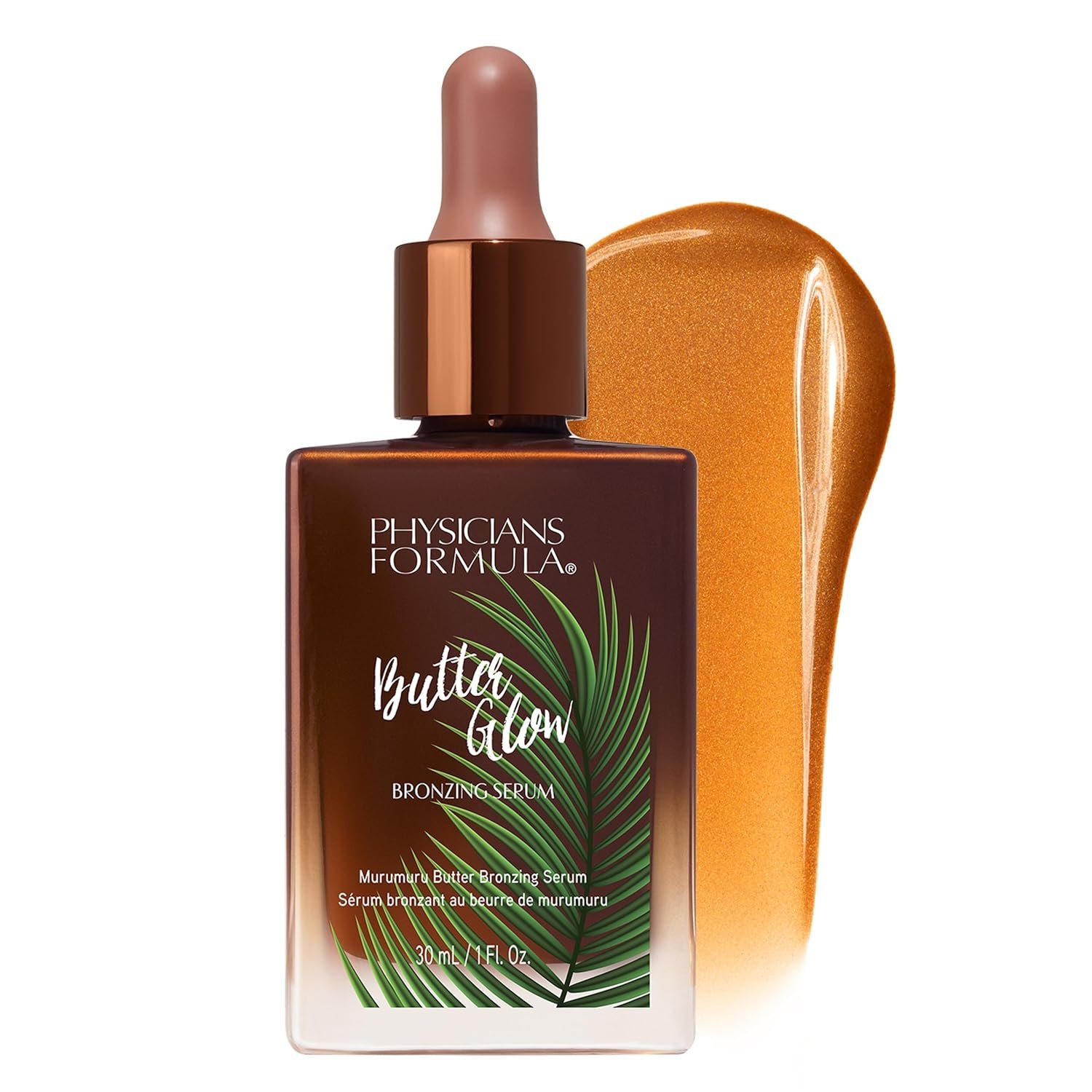 Physicians Formula Butter Glow Bronzing Serum, Innovative & Nourishing Skincare Bronzing Drops for Radiant, Natural Sunkissed Complexion – Sunkissed Glow