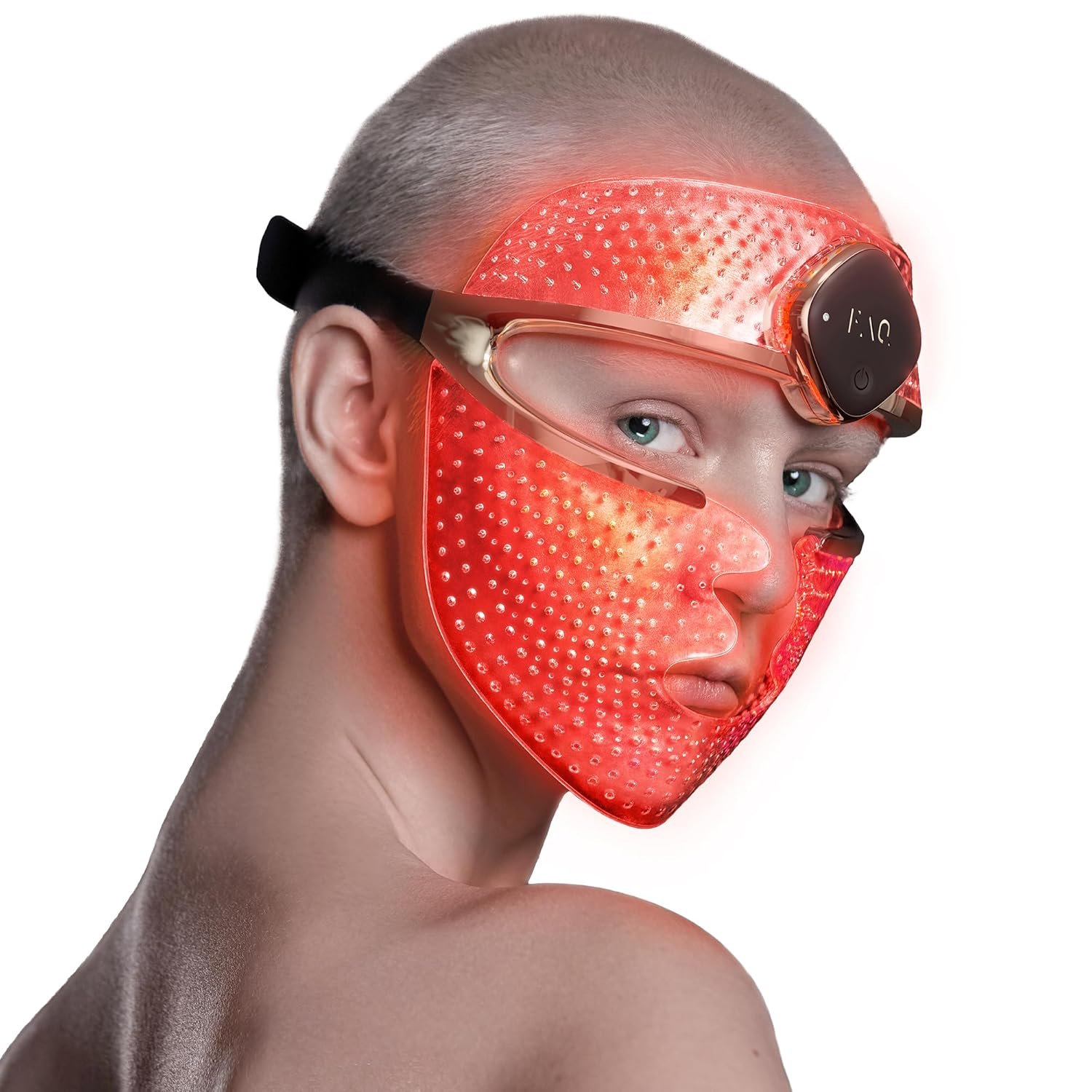 FAQ 202 – Advanced 7 LED lights Face Mask – Wireless Face Masks Beauty – 600 Glow Points – Wearable Skin Care