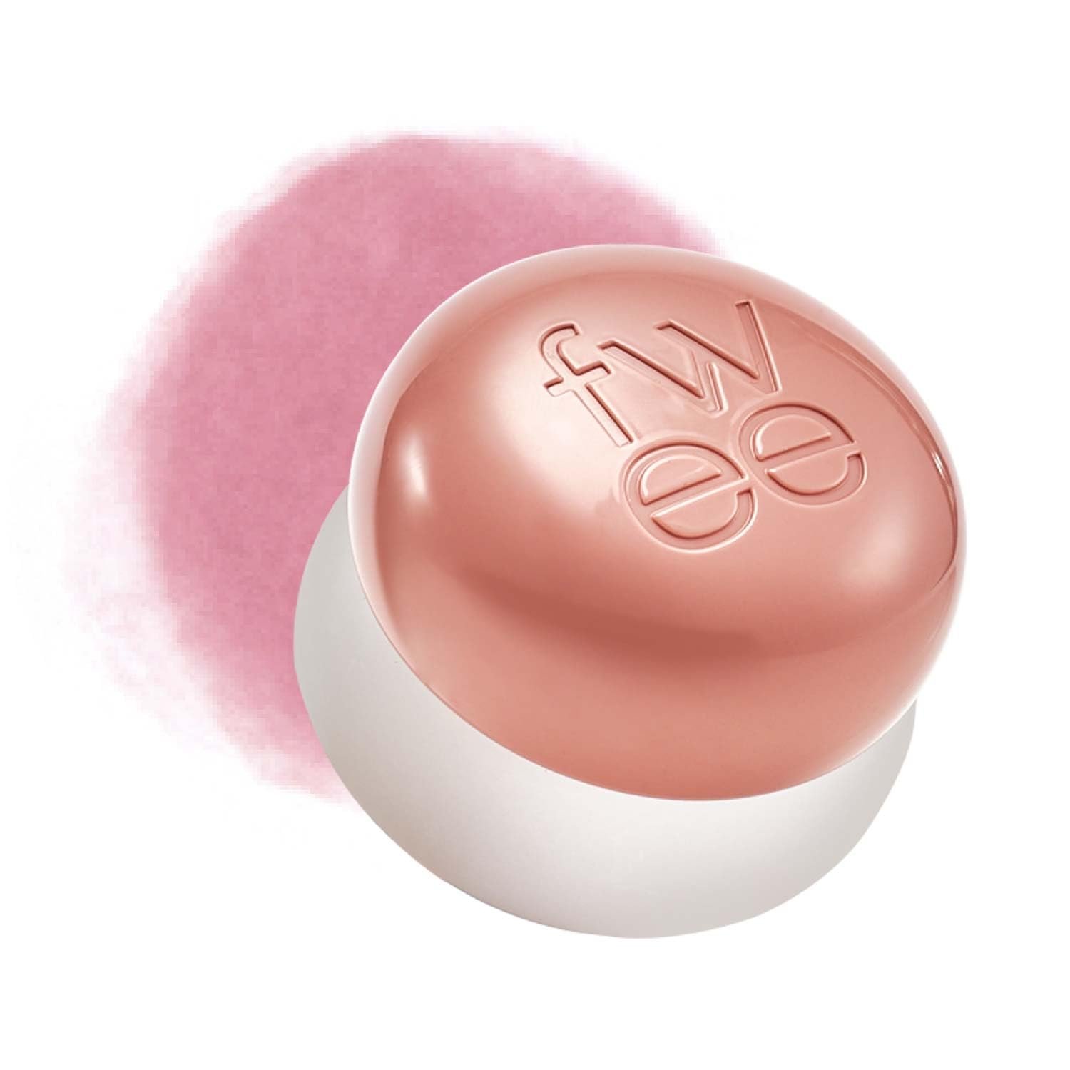 fwee Lip&Cheek Blurry Pudding Pot | Airbrushed Blush & Lip, Buildable & High Pigment, Long-lasting, Lightweight, Natural Soft Matte Finish, Satin Finish Blurring Blush – Oh! (Cool Pink) | 0.17 oz