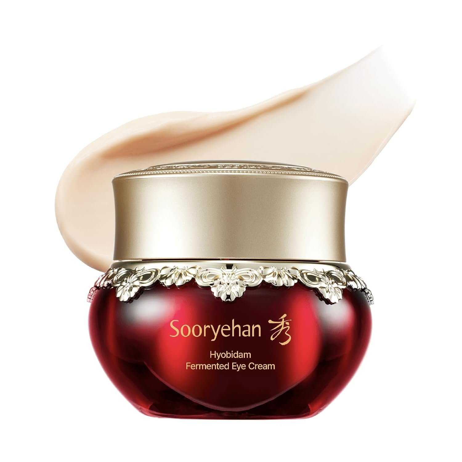 Sooryehan Hyobidam Fermented Eye Cream (0.84 fl oz) – Korean Skincare, Luxury Premium High-end Cream by LG Beauty. Intensive Skin Care.