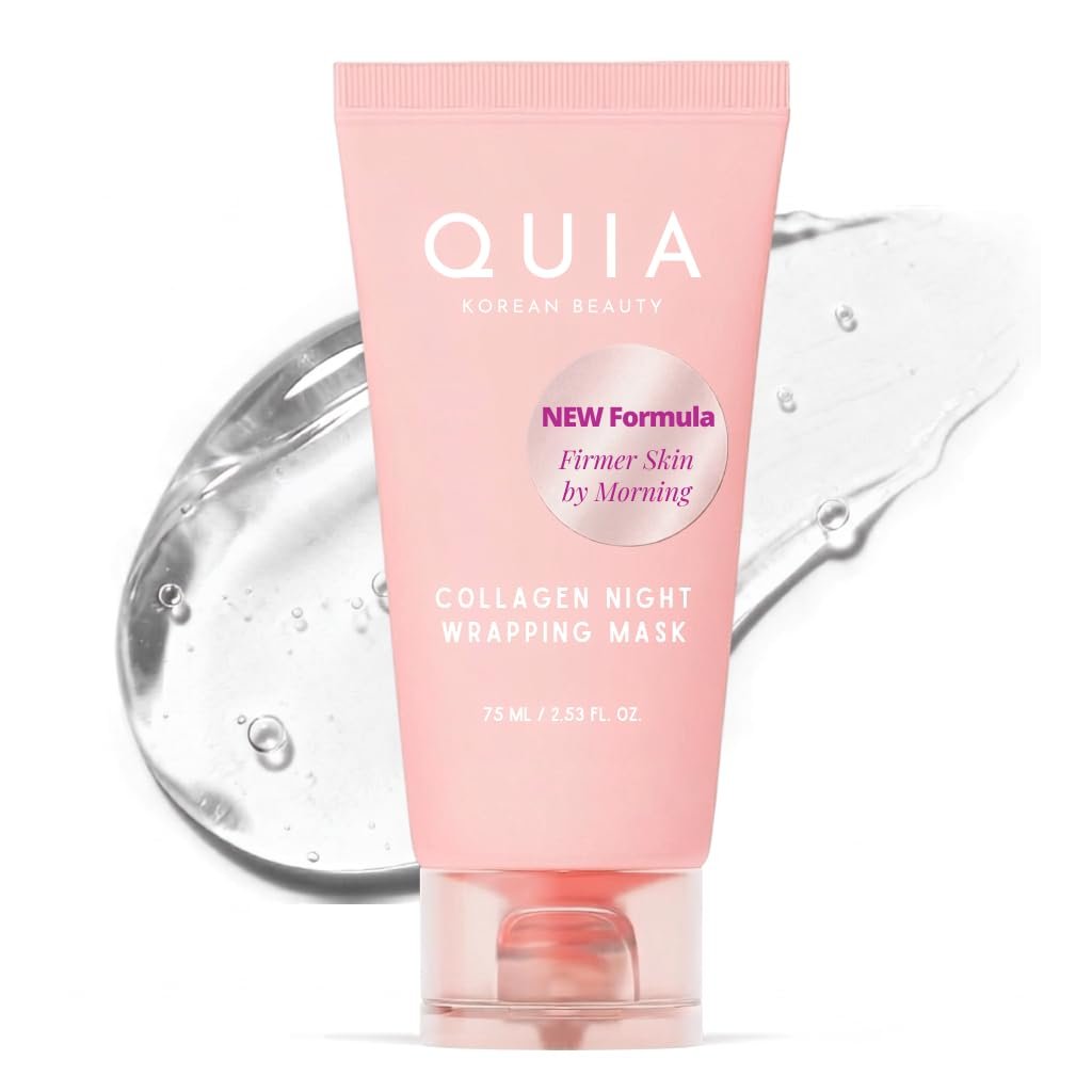 QUIA Collagen Overnight Wrapping Mask – Wake Up to Plumper, Firmer Skin