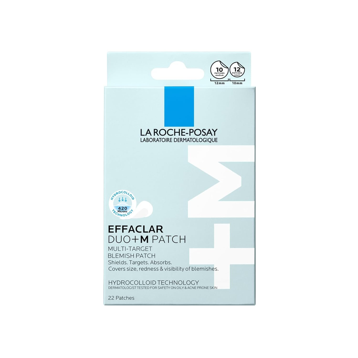 La Roche-Posay Effaclar Hydrocolloid Pimple Patches, 22 Count