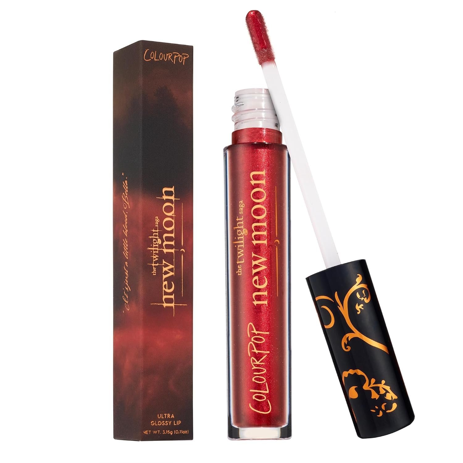 ColourPop x Twilight New Moon Ultra Glossy Lip Gloss, Run With Vampires